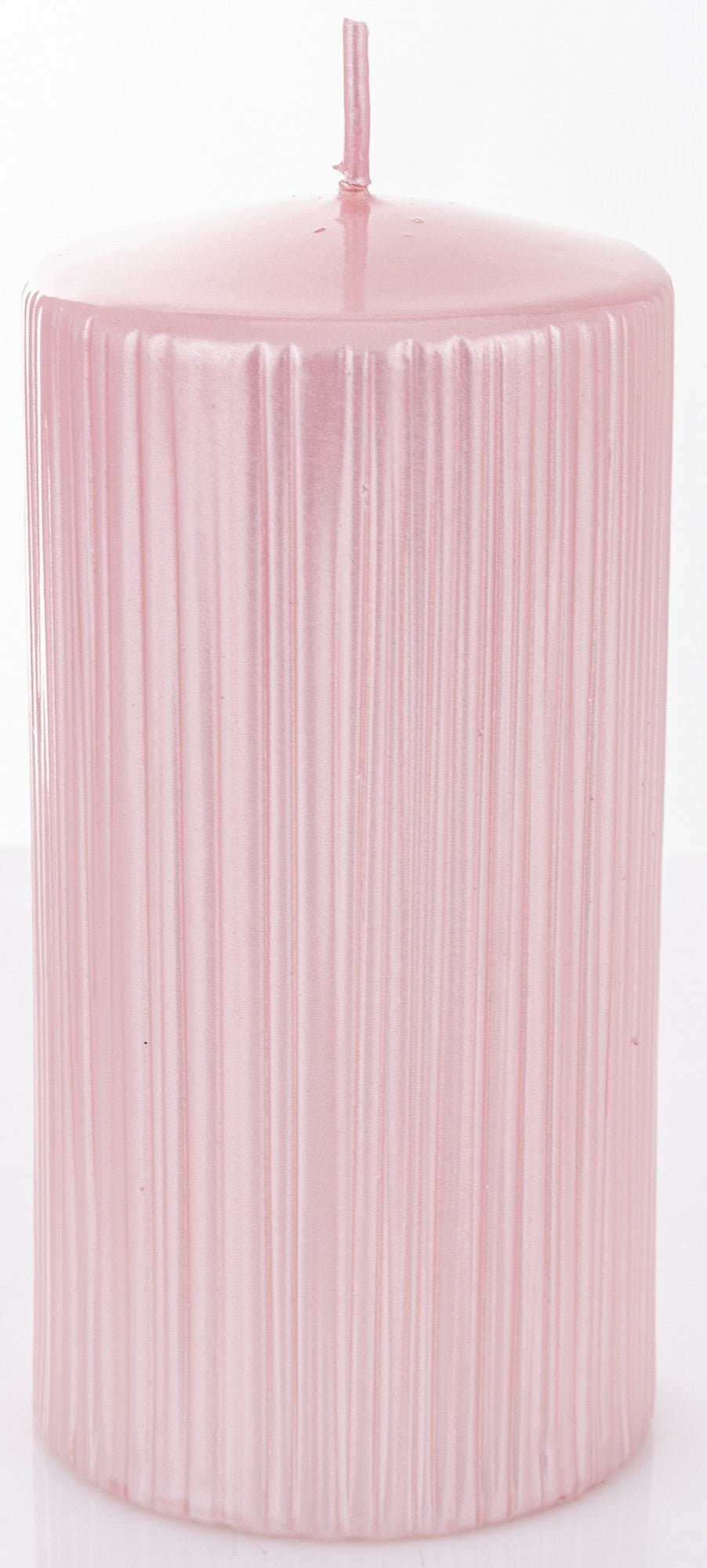 Lumânare roz mare 15x7x7 cm