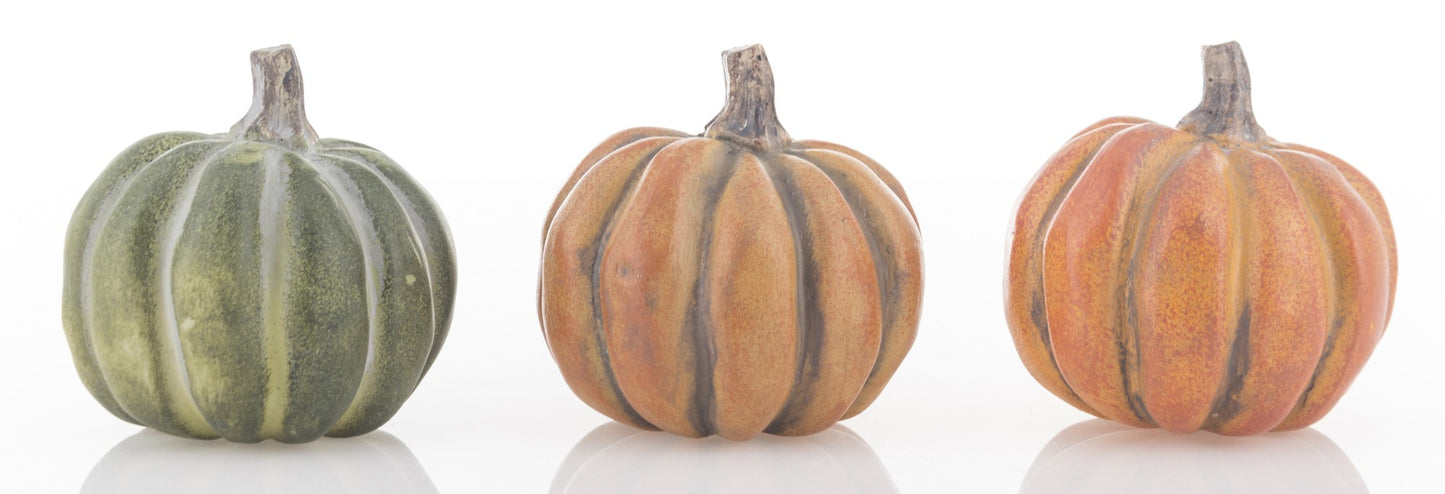 Dovleac rășină maro 9 cm