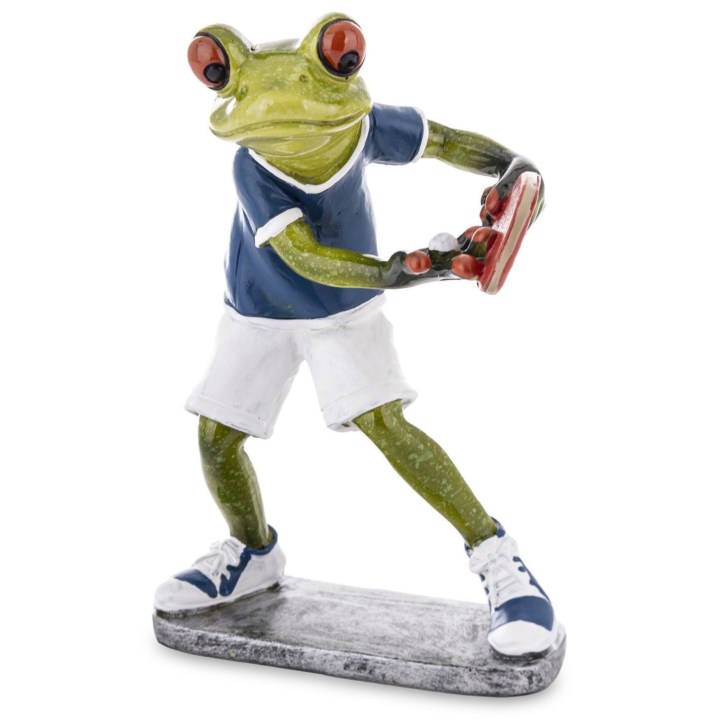 Figurină broască jucăușă din rășină, ornament decorativ amuzant, cadou haios pentru casă
