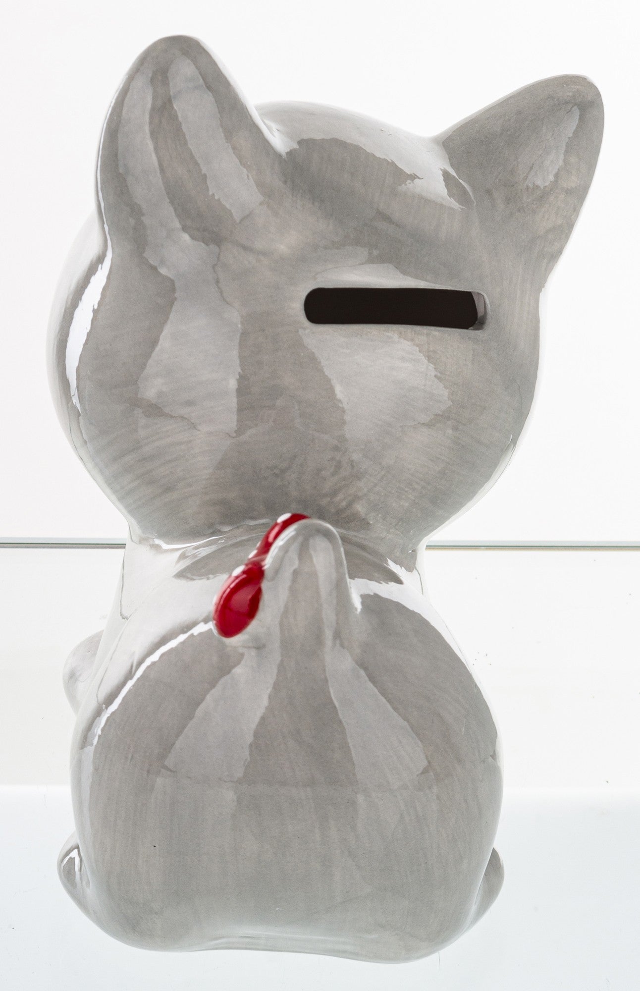 Pușculiță ceramică pisică 13 cm