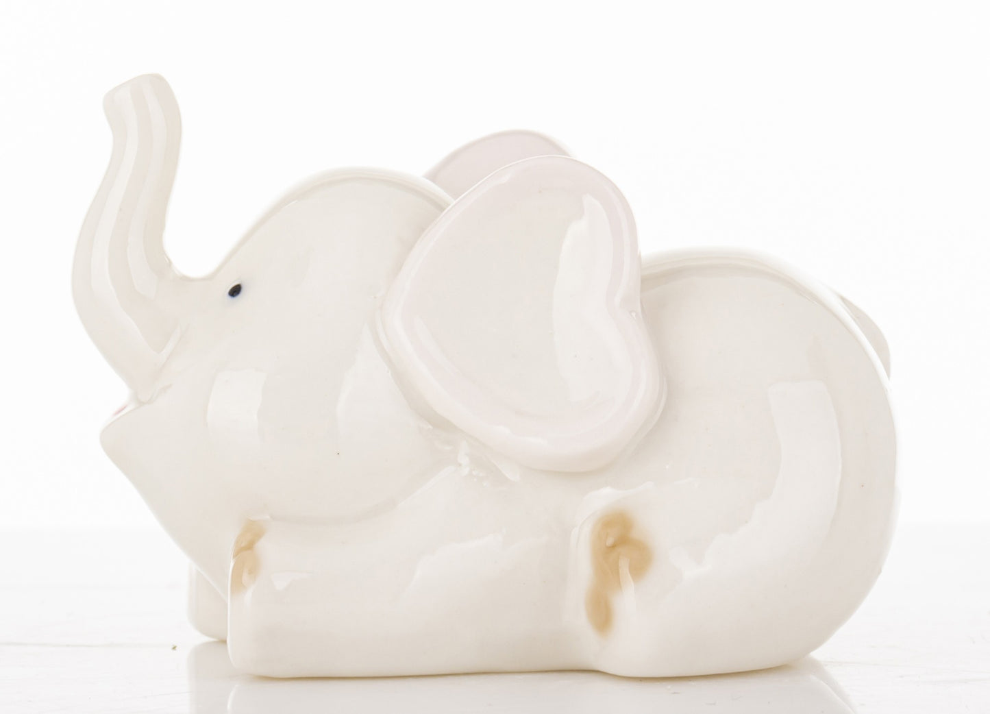 Figurină elefant ceramică mic 4,5x7,5x5,5 cm