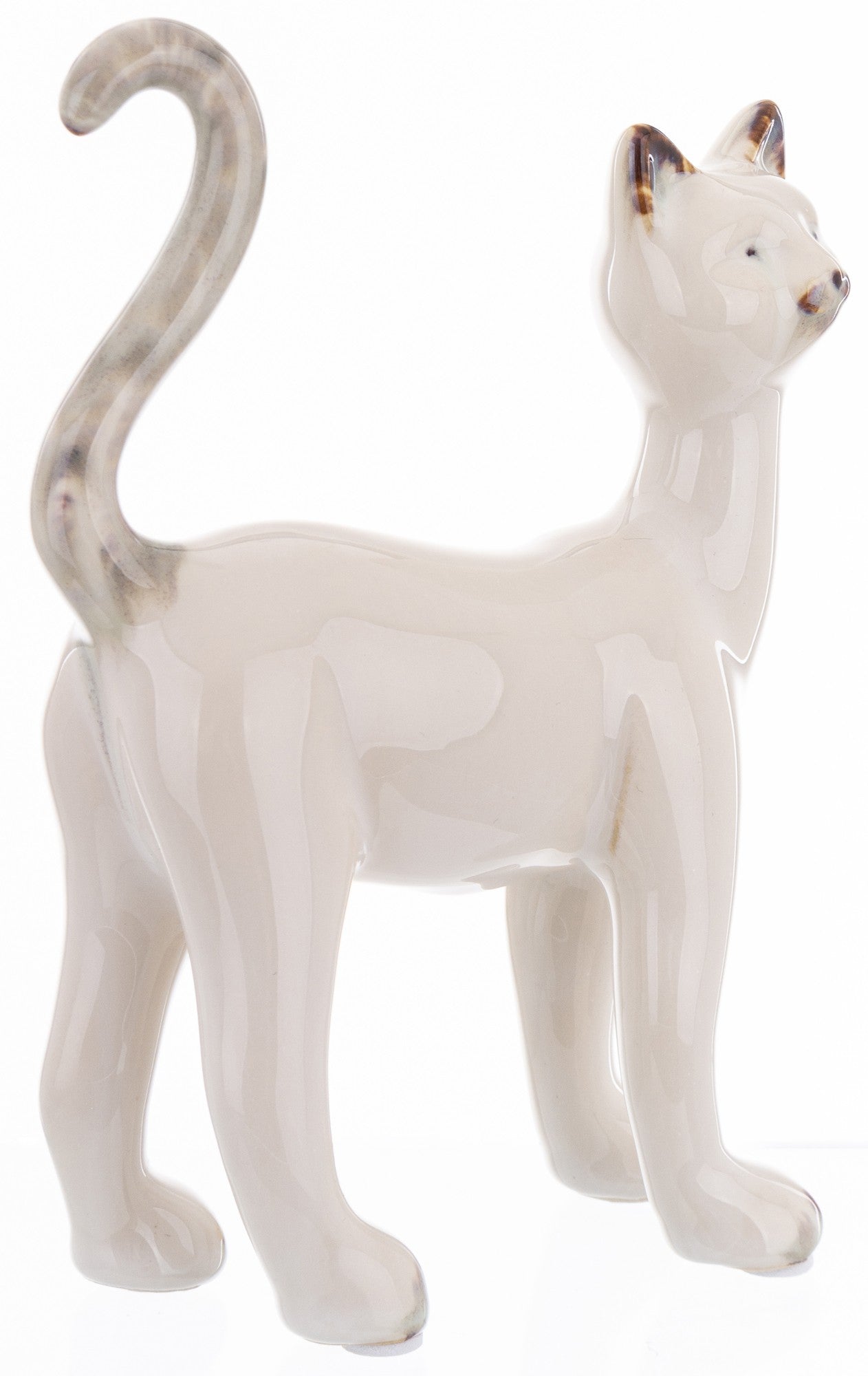 Figurină pisică ceramică 16 cm