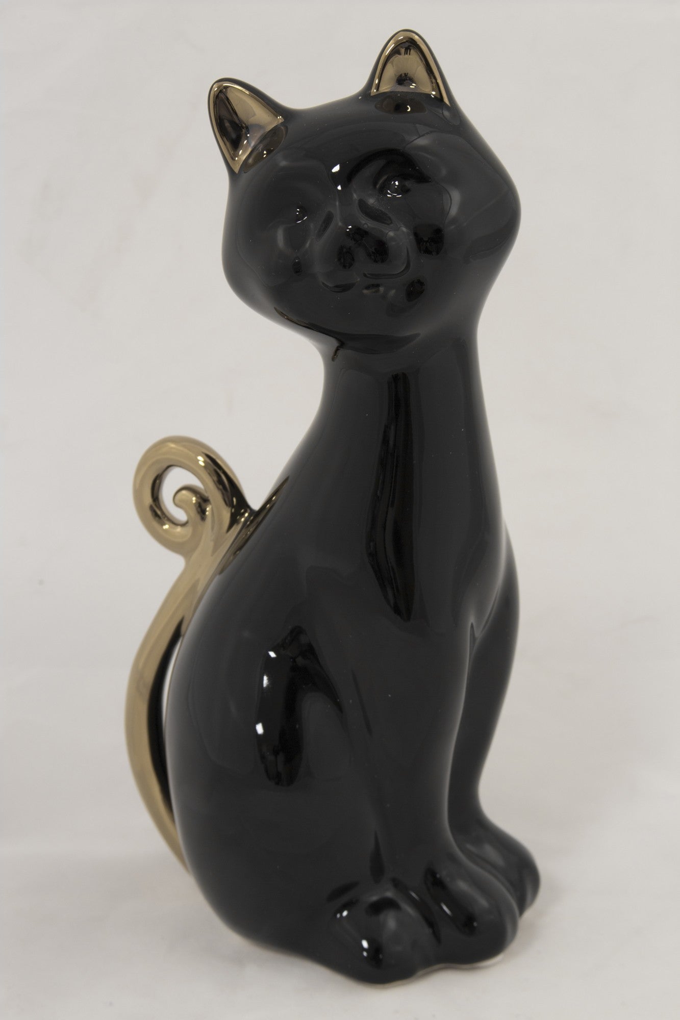 Figurină pisică ceramică