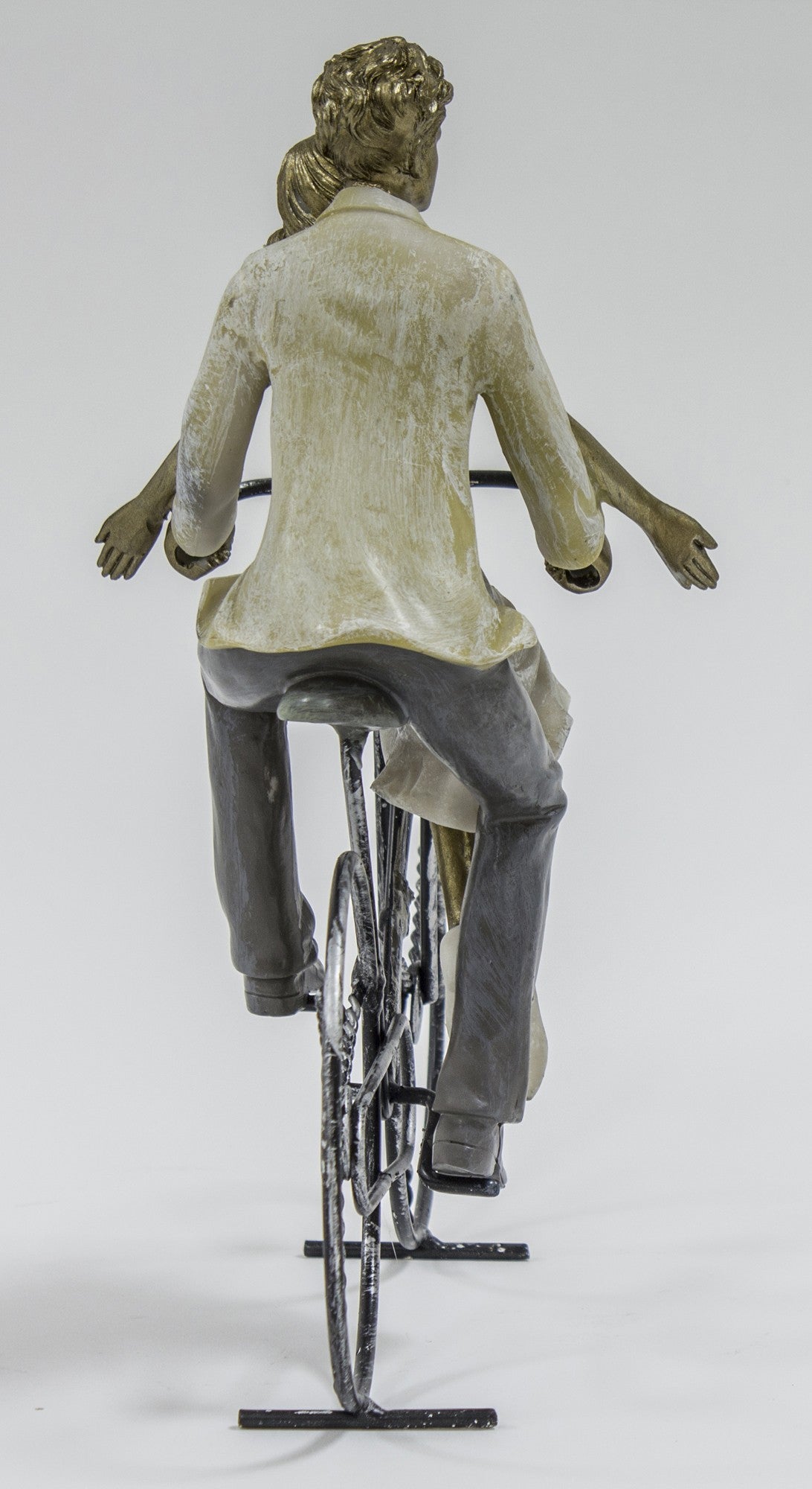 Figurină cuplu pe bicicletă 26x24x7 cm