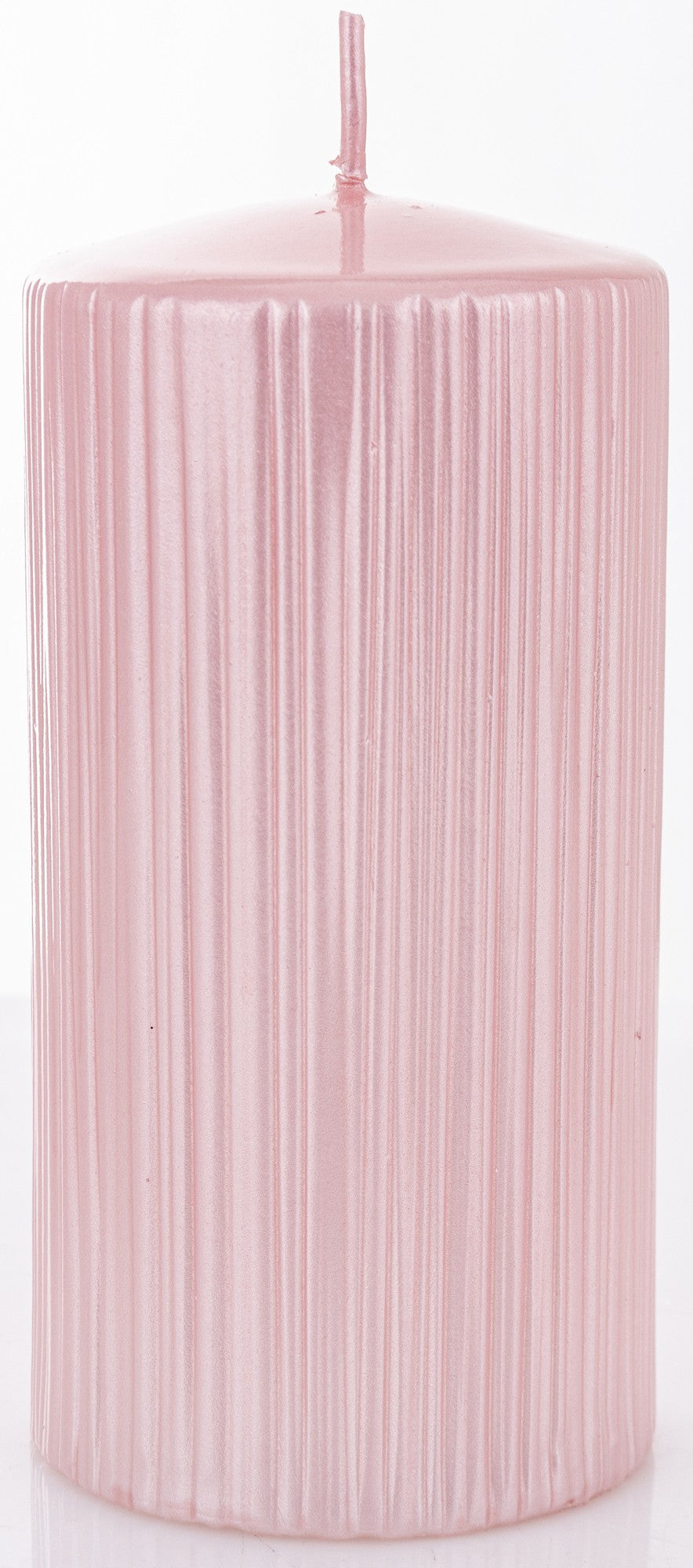 Lumânare roz mare 15x7x7 cm