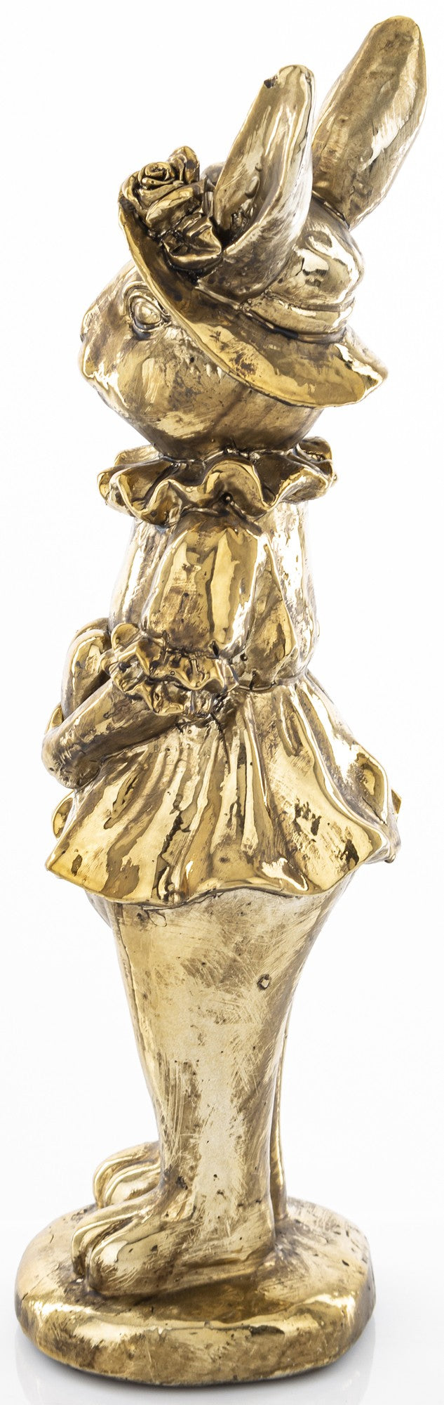 Figurina iepure antichizat mare 37,5x14x12,5 cm