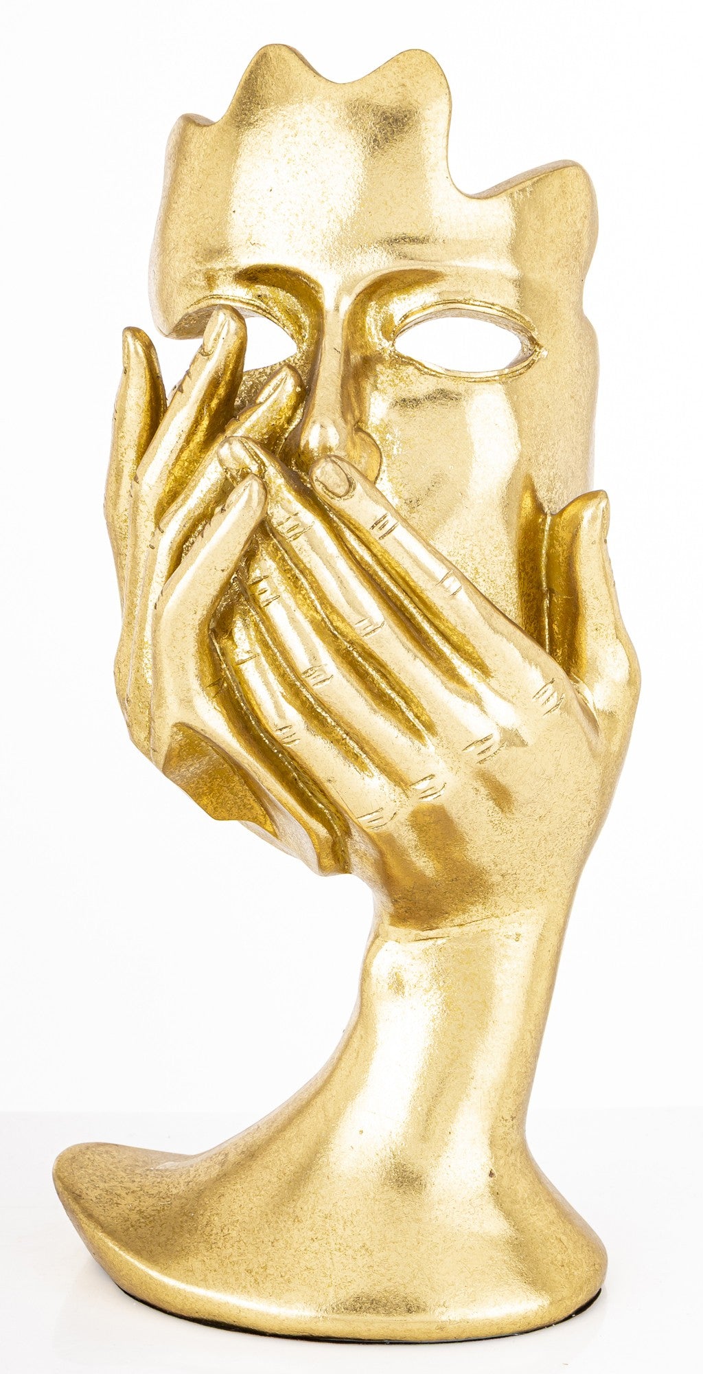Mască aurie 30x14x12 cm