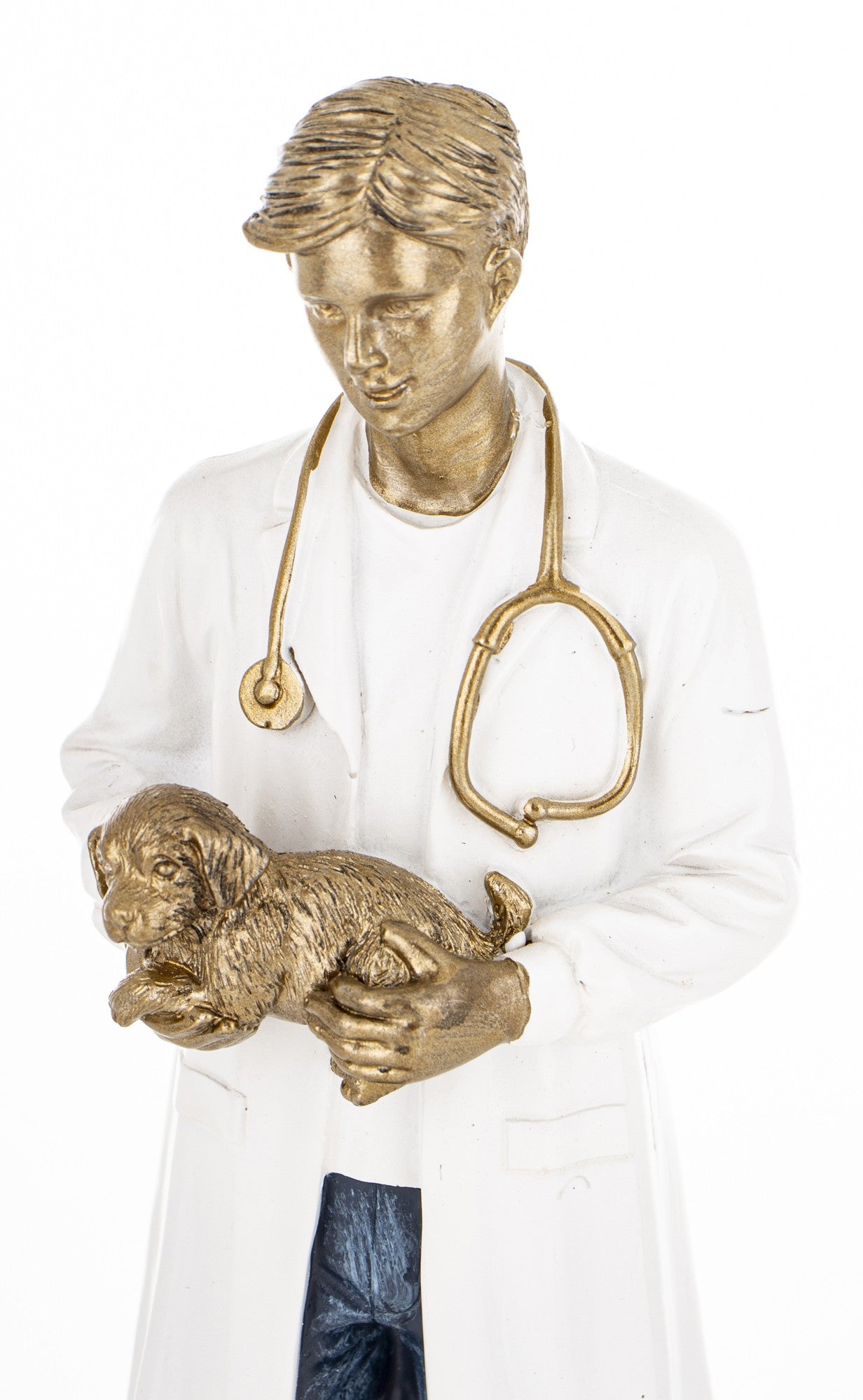 Figurină medic veterinar rășină