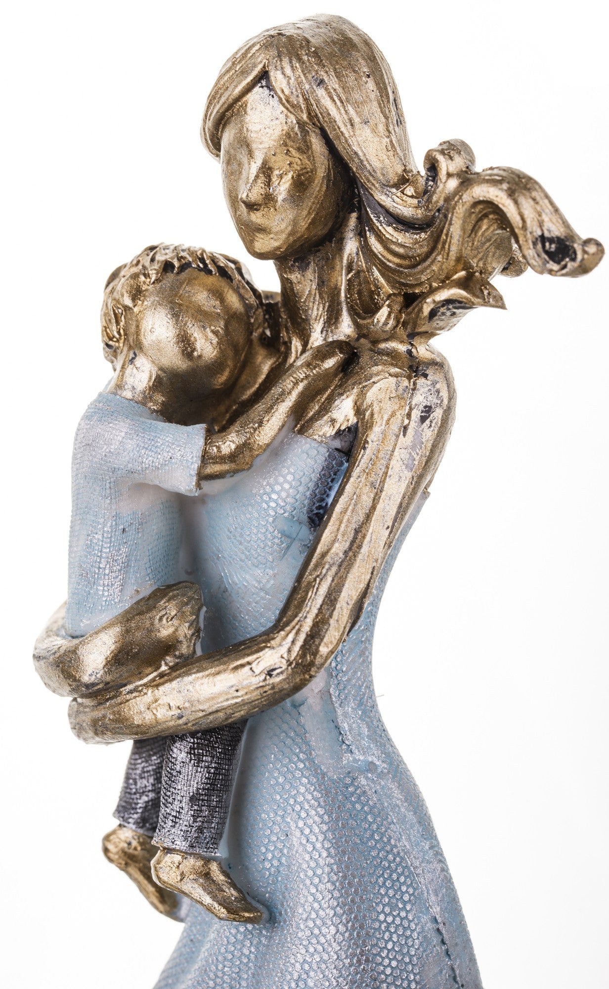 Figurină familie cu 3 copii 26,5x20x6,5 cm