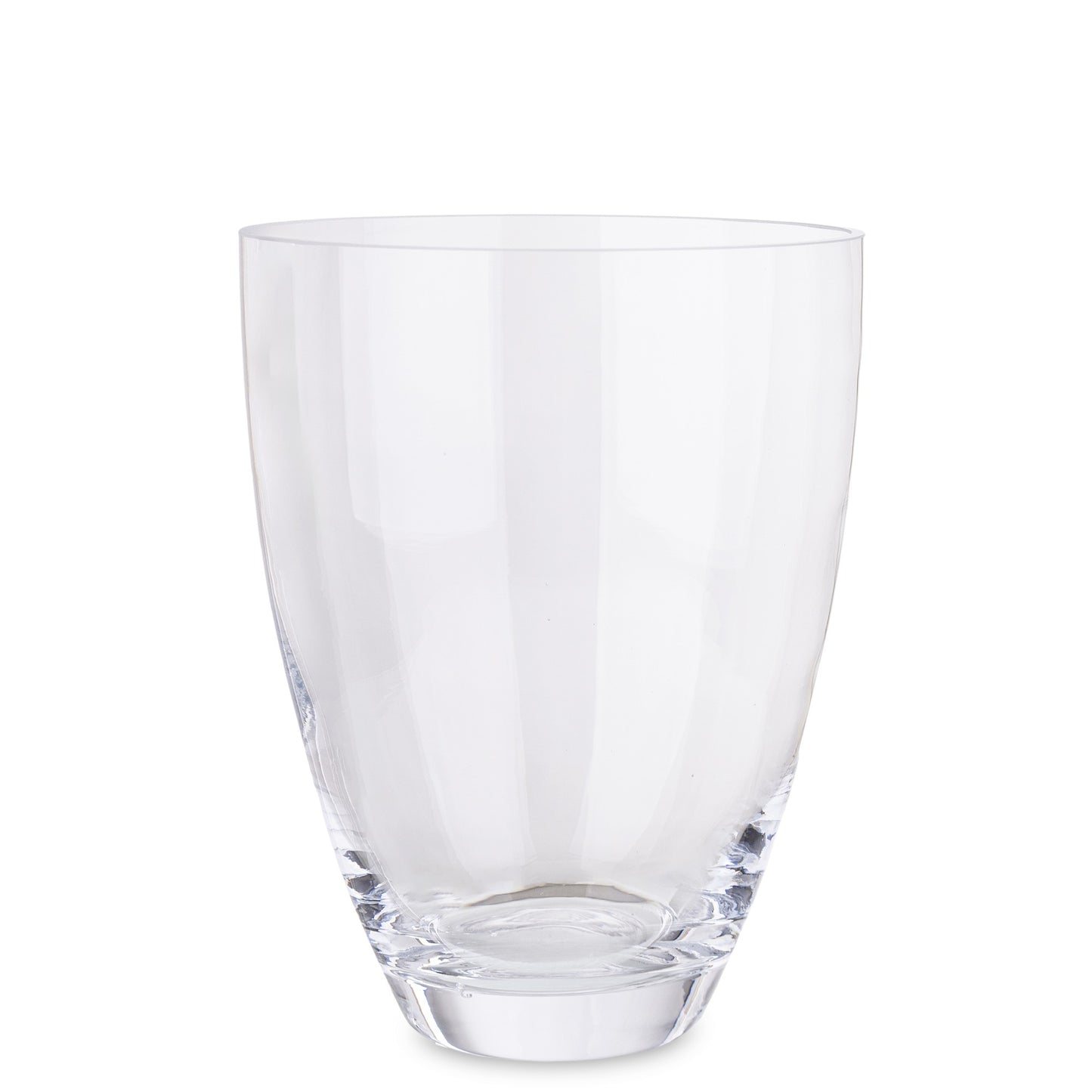 Vază sticlă transparentă 24x18,5x18,5 cm, suport pentru flori naturale sau artificiale, decor elegant pentru casă și cadou inspirat