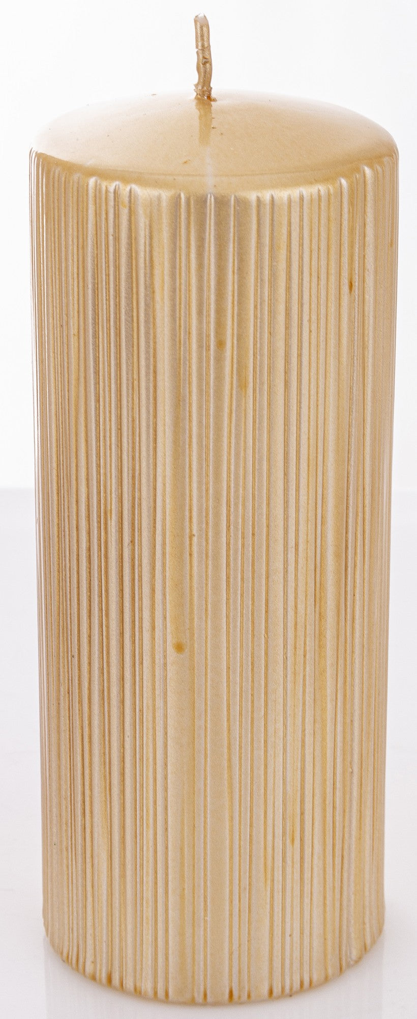Lumânare aurie mare 19x7x7 cm