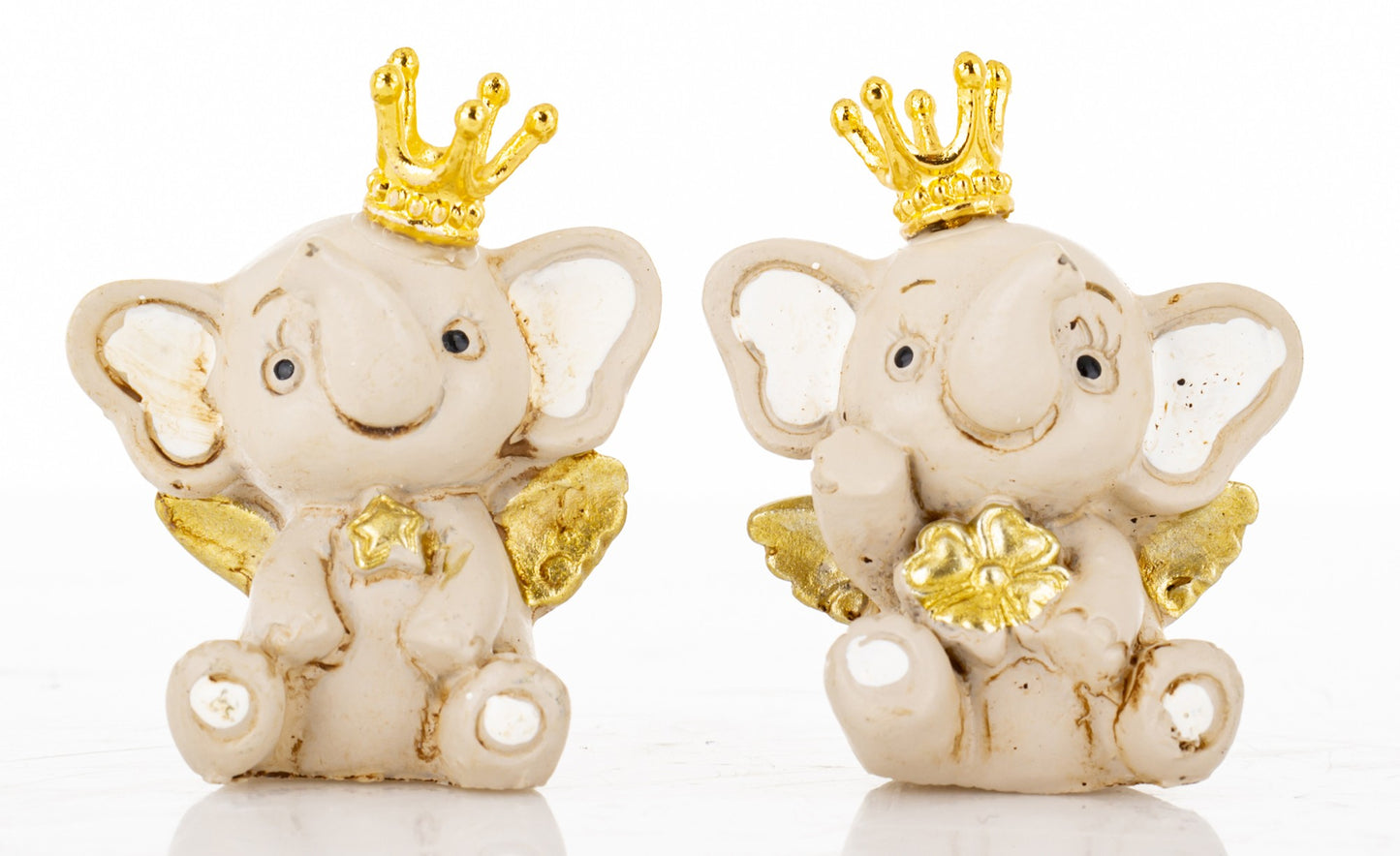 Mini figurină elefant ceramică 4x3x2 cm