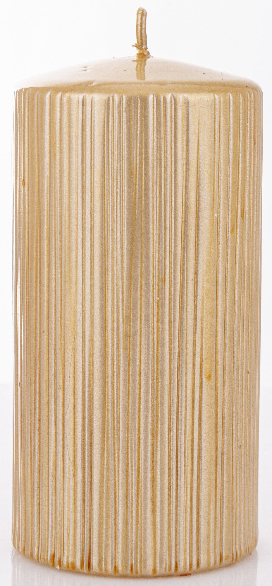 Lumânare aurie mare 15x7x7 cm