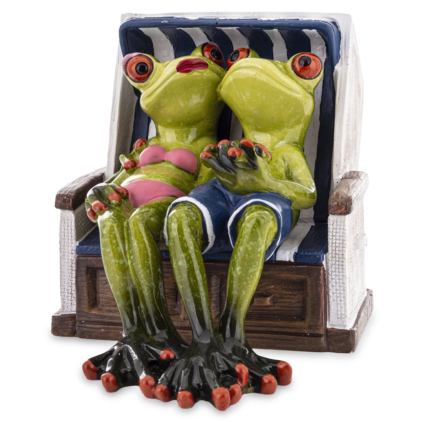 Figurină broaște decorative din rășină, ornament vesel pentru casă, cadou amuzant pentru prieteni