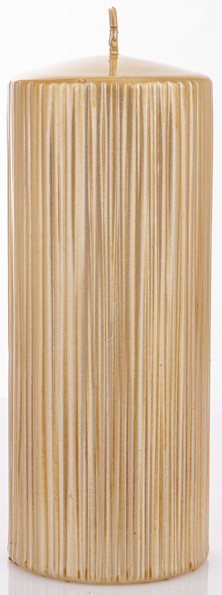 Lumânare aurie mare 19x7x7 cm