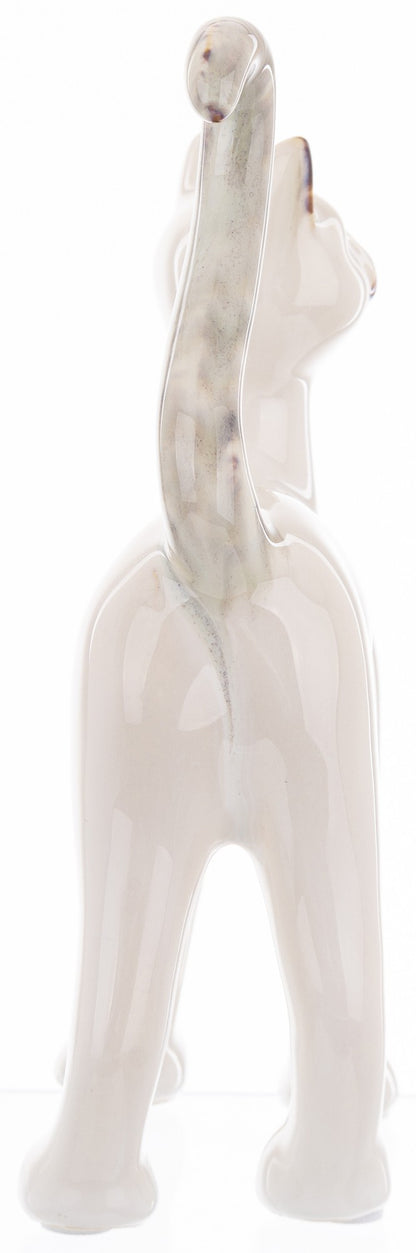 Figurină pisică ceramică 16 cm