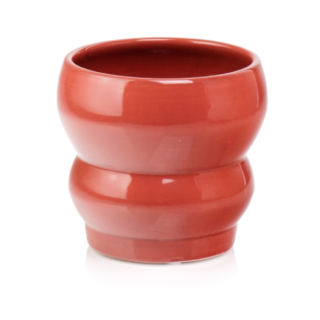 Ghiveci ceramic 14x13 cm pentru orhidee și plante delicate, suport elegant pentru flori în interior, cadou decorativ