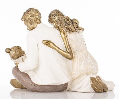 Figurină familie cu bebeluș