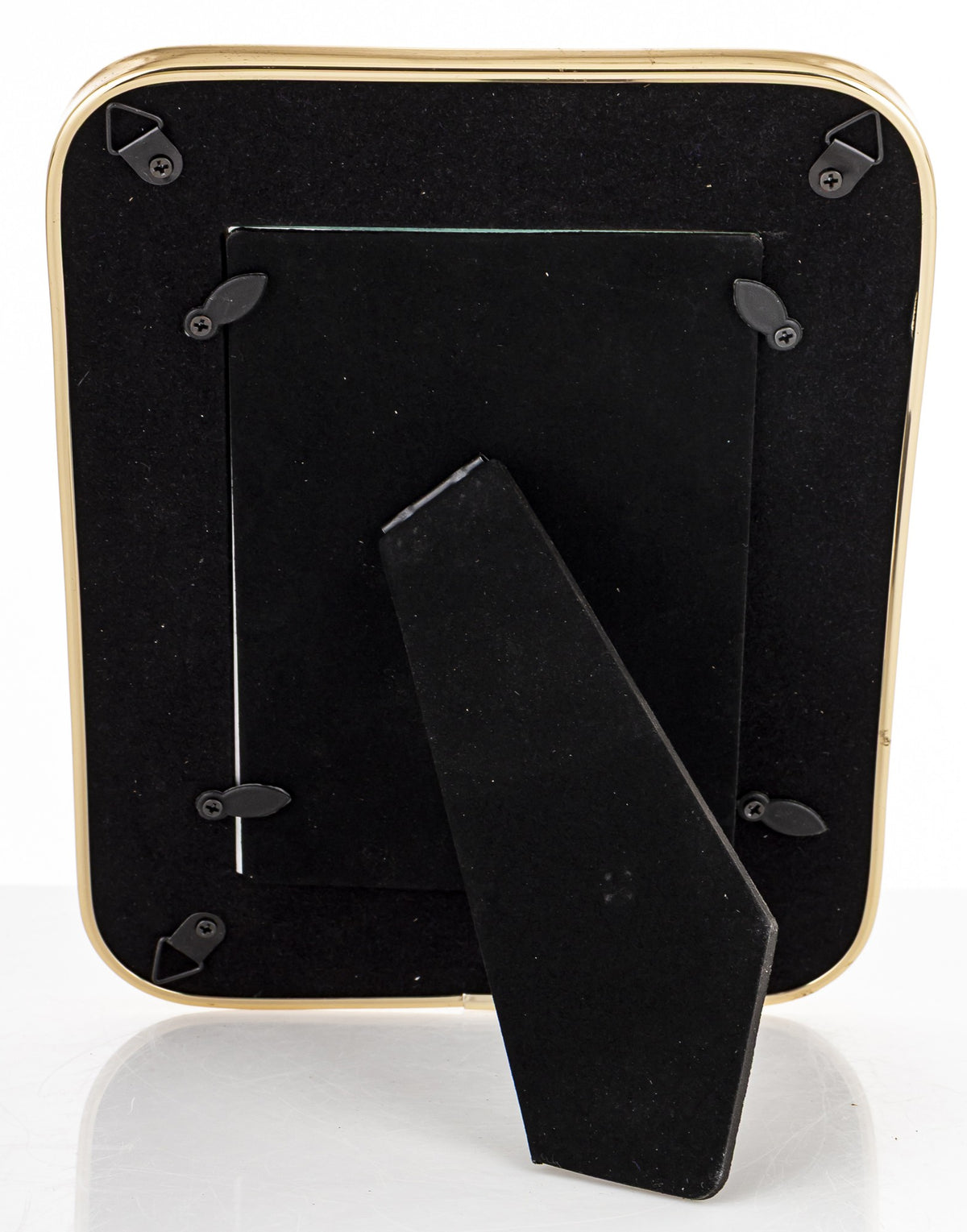 Ramă foto negru auriu decorativă, ideală cadou casă nouă, aniversări și decor interior premium elegant.