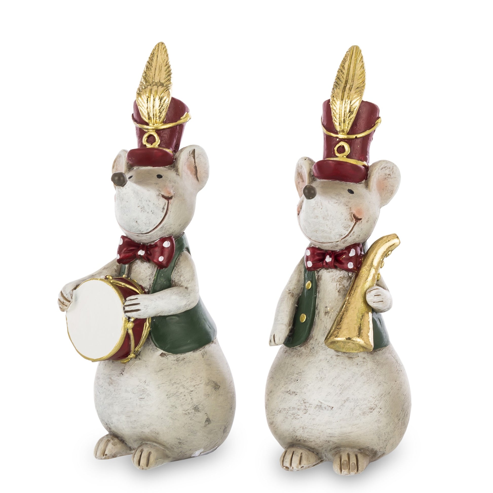 Figurină șoricel (11,5x4x4,5 cm), ornament festiv și jucăuș