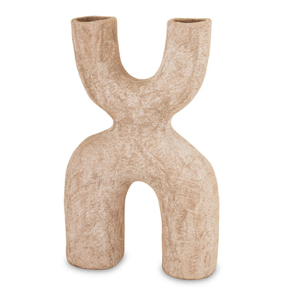 Vază ceramică minimalistă antichizată pentru flori și decor interior