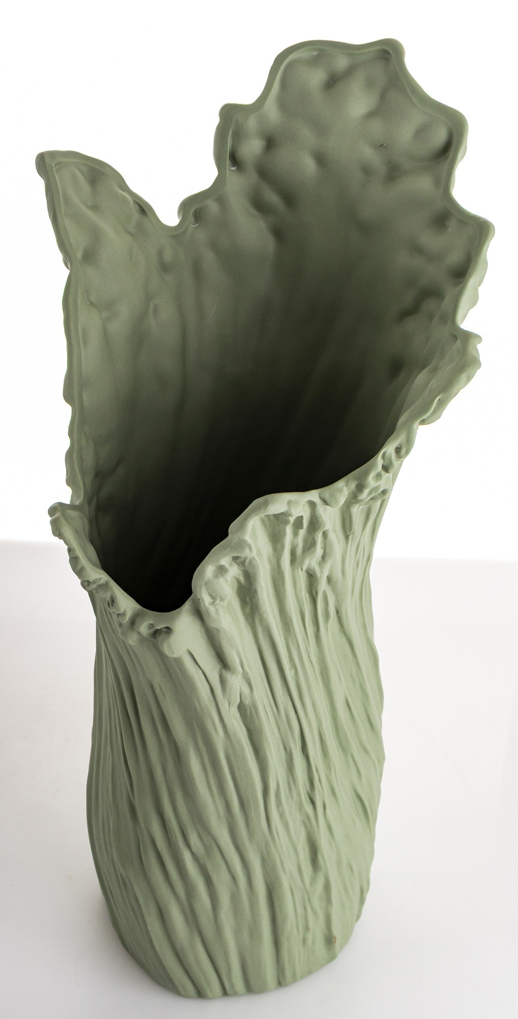 Vază porțelan verde minimalist decor modern