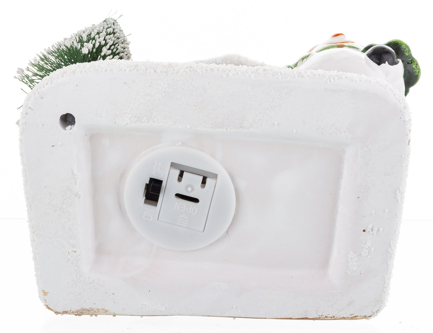 Casă Crăciun cu LED 12 cm Ceramică