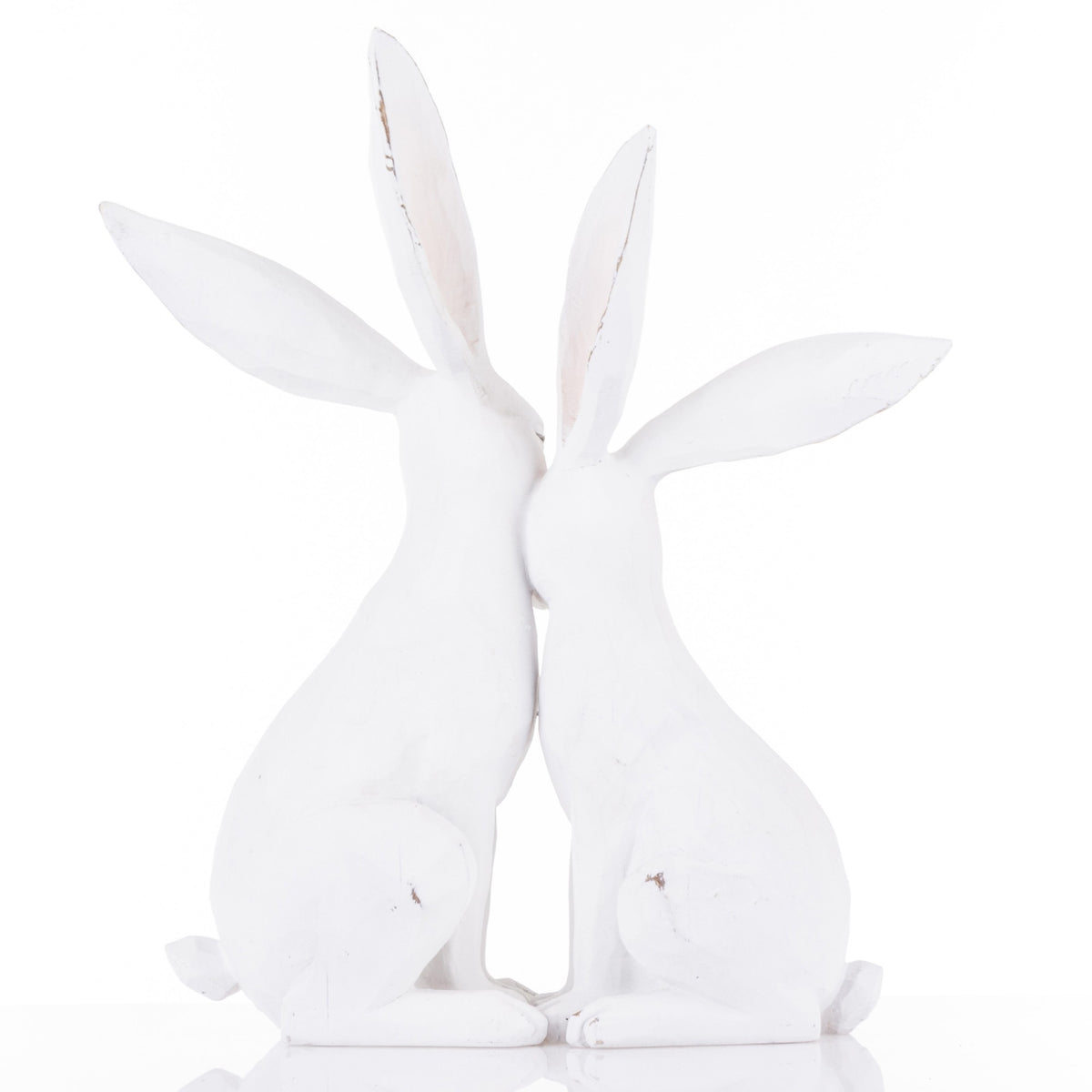 Descoperă Figurină iepuri Paște, o idee de decor și cadou pentru momente speciale. Se potrivește în amenajări elegante și este potrivit pentru Paște, cadouri.