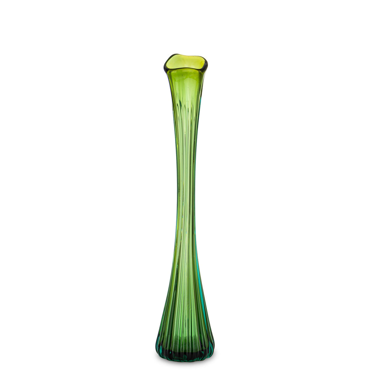 Vază mare din sticlă transparentă, ideală pentru bambus sau aranjamente florale înalte. Designul simplu și elegant o face perfectă pentru spații moderne, birouri sau livinguri minimaliste. Adaugă naturalețe și echilibru vizual oricărui decor interior.