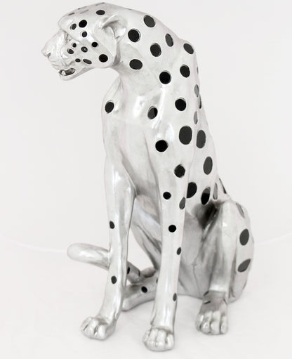 Figurină cicliști 21x51x10 cm din metal și rășină