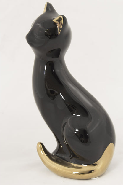 Figurină pisică ceramică