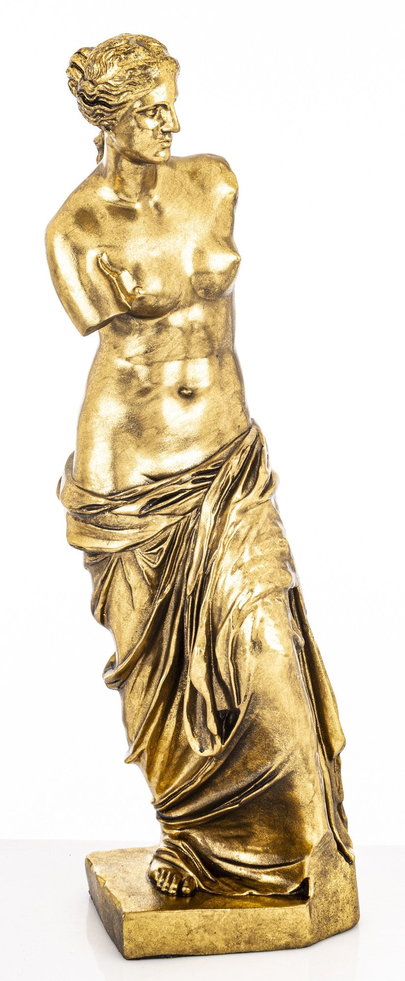 Statuetă Venus din Milo antichizată decorativă, ideală pentru interior clasic elegant, birou sau living cu stil artistic.