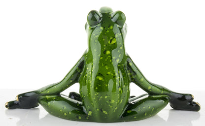 Figurină broască 8,5x15x5 cm din rășină