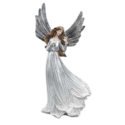 Figurină decorativă înger, piesă simbolică ce transmite protecție, liniște și echilibru emoțional, fiind ideală pentru orice tip de interior. Este o alegere versatilă pentru decor elegant în living, dormitor sau spații de relaxare și adaugă un accent spiritual discret dar puternic. Poate fi oferită cadou în momente importante precum aniversări, sărbători sau gesturi de apreciere.