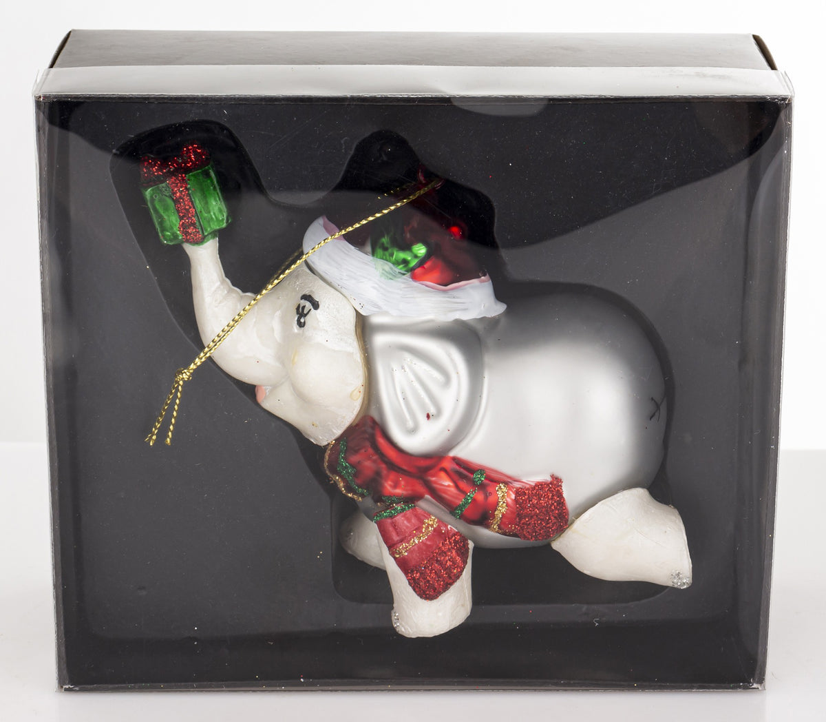 Glob Crăciun elefant decor festiv