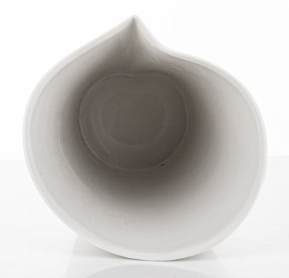 Vază porțelan alb minimalist decor elegant