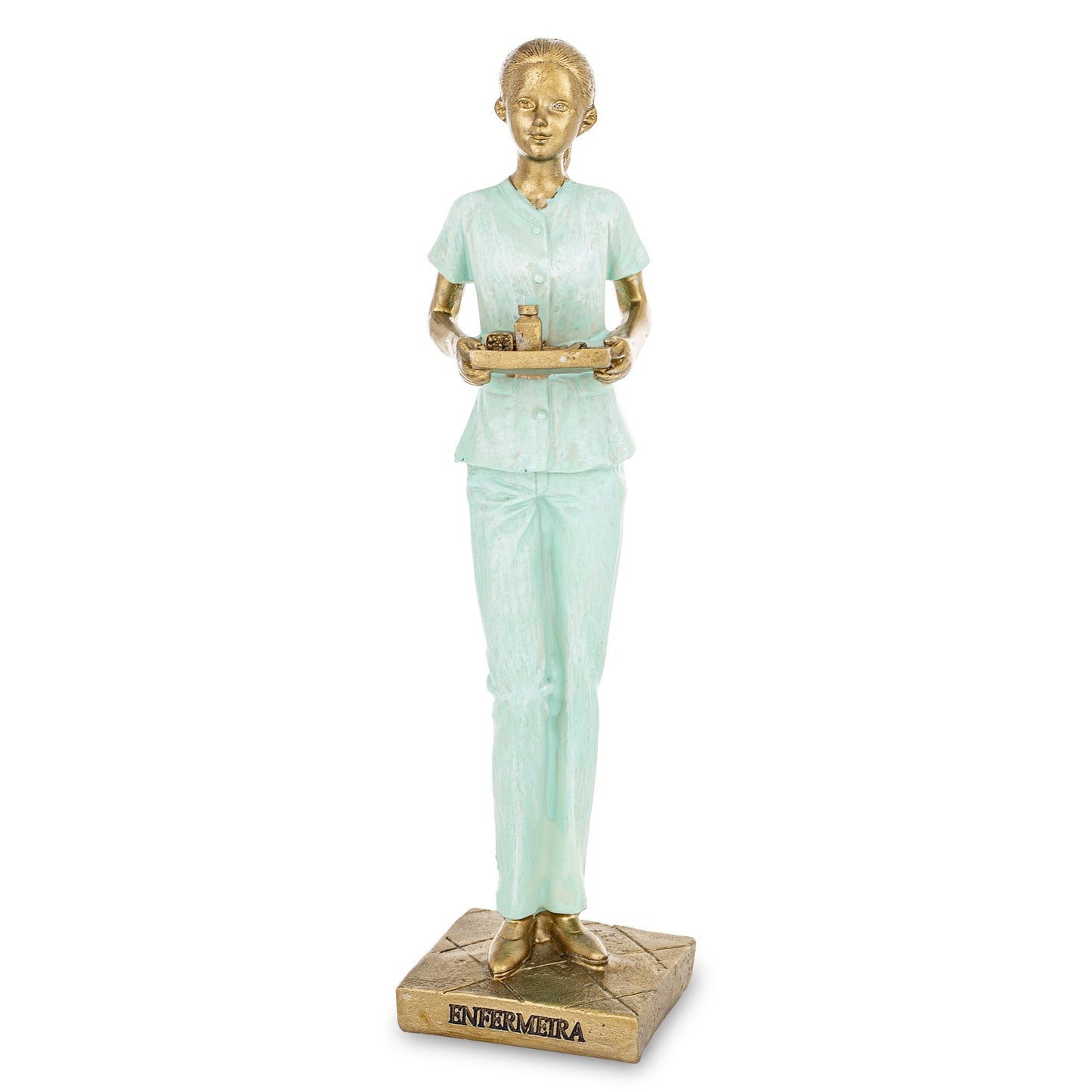 Figurină asistentă din rășină, ornament decorativ amuzant, cadou inspirat pentru profesioniști în domeniul sănătății