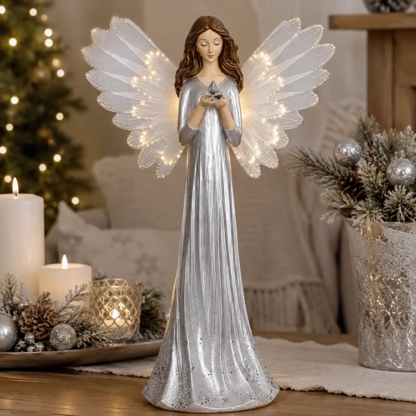 figurină înger decor spiritual elegant
