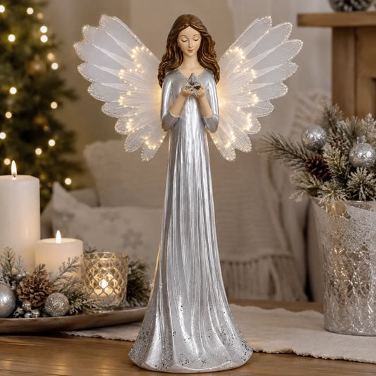 figurină înger decor spiritual elegant