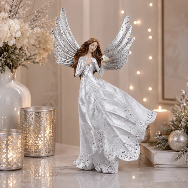 figurină înger decor spiritual elegant