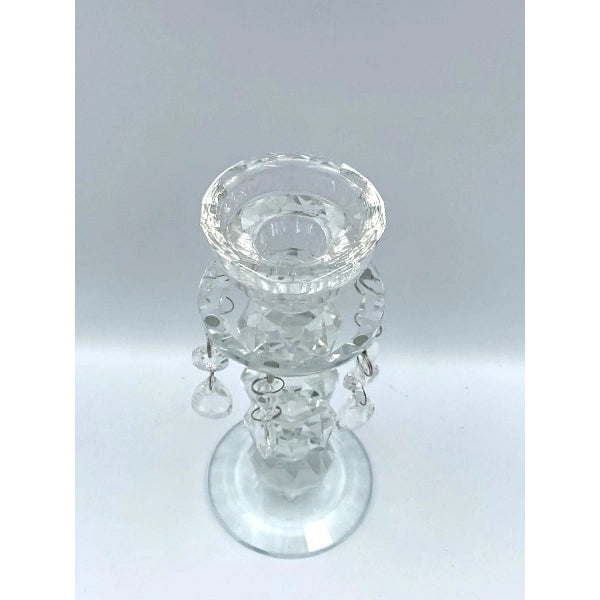 sfeșnic cristal lumânare elegant decor