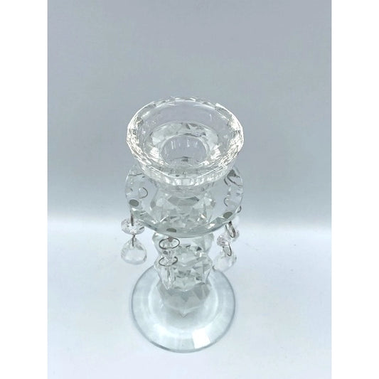 sfeșnic cristal lumânare elegant decor