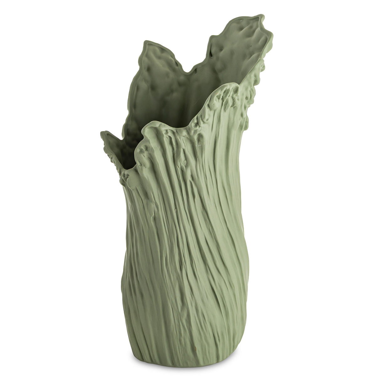 Vază din porțelan verde cu design minimalist modern, perfectă pentru interioare naturale și elegante. Este ideală pentru flori simple sau aranjamente decorative contemporane. Adaugă prospețime și stil în living, dormitor sau birou.