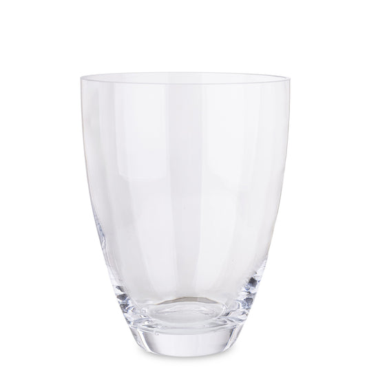 Vază sticlă transparentă 24x18,5x18,5 cm, suport pentru flori naturale sau artificiale, decor elegant pentru casă și cadou inspirat