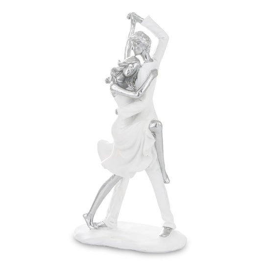 Figurină cuplu dansând 26x14x7,5 cm, decor elegant și cadou artistic