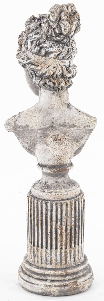 Statuetă decorativă ciment antichizat 36x11x9 cm