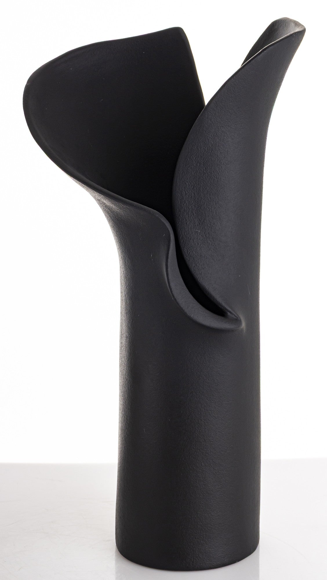 Vază porțelan negru decor minimalist elegant