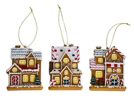 Glob decorativ inspirat de căsuțele de turtă dulce de Crăciun, creat pentru a aduce magie, nostalgie și farmec sărbătorilor de iarnă. Este ideal pentru decorarea bradului, livingului sau vitrinelor festive și completează perfect decorurile clasice și cozy de Crăciun. Designul său delicat și detaliile inspirate din poveștile de iarnă îl transformă într-un ornament special și într-o idee minunată de cadou pentru familie, copii sau iubitori de decorațiuni festive elegante.