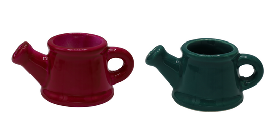 Mini stropitoare ceramică mică 7,7x4,6x3,5 cm, decor delicat și cadou creativ