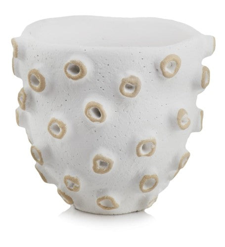 Ghiveci ceramic handmade 25x23 cm pentru flori și plante de interior, suport unic și decorativ